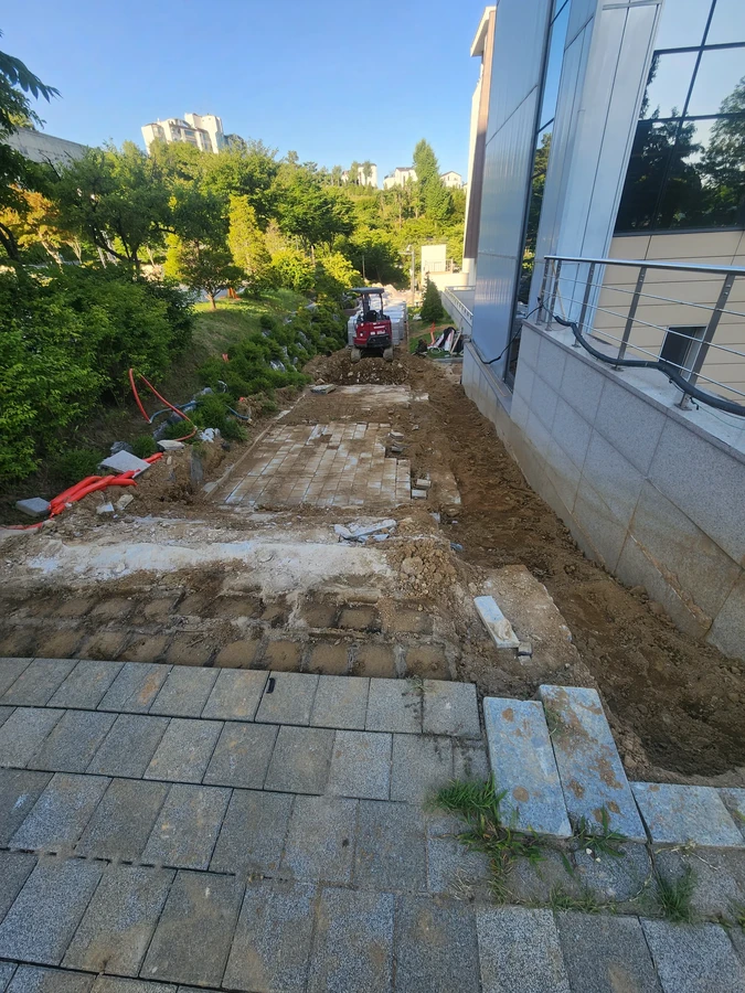 오피스텔 대리석계단보수