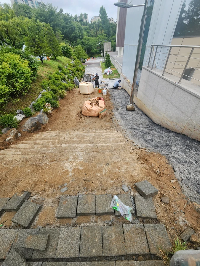대리석계단보수 들뜸
